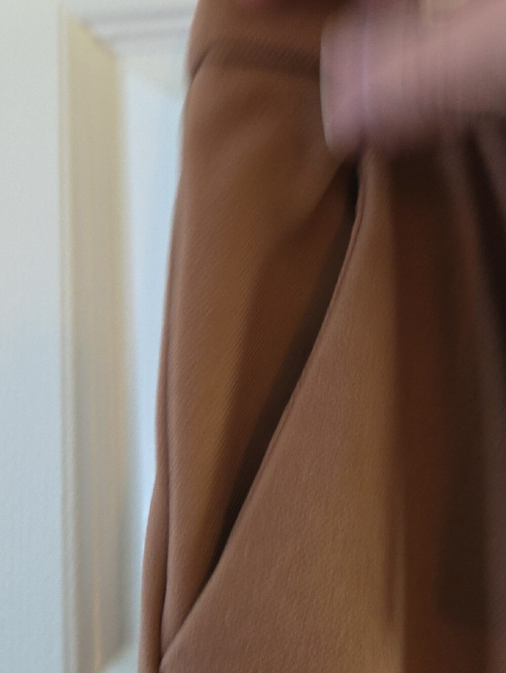 Simply Vera Vera Wang Camel Brown Straight Leg Dress Pants, Size 18 - Picture 4 of 5